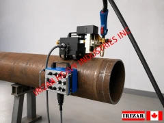 irizar fcaw welding oscillator tractor  small diameter pipe