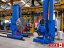 Irizar 20 MT head and tailstock welding positioner for rotating large fabrication assemblies