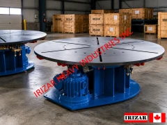 irizar welding turning tables  heavy duty  