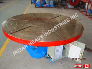 irizar welding turntable model tt