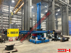 irizar welding manipulator for sub arc welding   