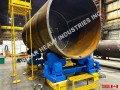 IRIZAR self aligned welding rotator model 60 metric tons for a customer in Innisfail in Alberta Canada